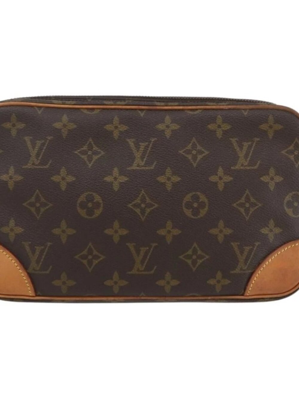 LOUIS VUITTON Monogram Marly Dragonne GM Clutch Bag M51825 LV Auth - Picture 3 of 16